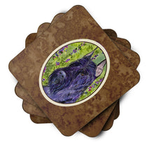 Load image into Gallery viewer, Scottish Terrier  Coasters - Set of 4 Lightweight Foam, Absorbent Drink Coasters