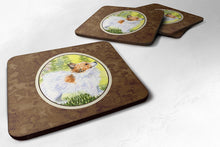 Load image into Gallery viewer, Papillon Coasters - Set of 4 Lightweight Foam, Absorbent Drink Coasters