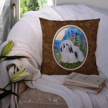 Load image into Gallery viewer, Havanese Throw Pillow - 14x14 Decorative Pillow – Art for Your Home &amp; Patio