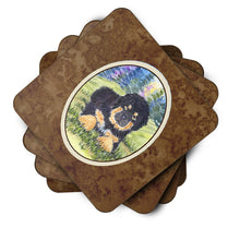 Load image into Gallery viewer, Tibetan Mastiff Coasters - Set of 4 Lightweight Foam, Absorbent Drink Coasters