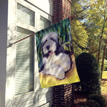 Load image into Gallery viewer, Bearded Collie Flag Canvas House Size