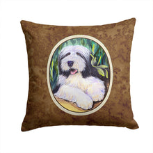 Load image into Gallery viewer, Bearded Collie Throw Pillow - 14x14 Decorative Pillow – Art for Your Home &amp; Patio