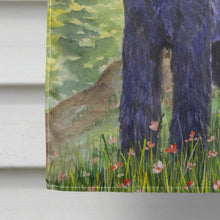 Load image into Gallery viewer, Schnauzer Flag Canvas House Size
