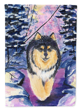 Load image into Gallery viewer, Finnish Lapphund Garden Flag – Decorative Outdoor Yard Flag