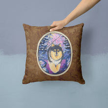 Load image into Gallery viewer, Finnish Lapphund Throw Pillow - 14x14 Decorative Pillow – Art for Your Home &amp; Patio SS1054PW1414