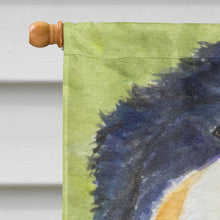 Load image into Gallery viewer, Bernese Mountain Dog Flag Canvas House Size