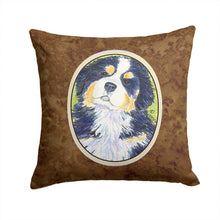 Load image into Gallery viewer, Bernese Mountain Dog Throw Pillow - 14x14 Decorative Pillow – Art for Your Home &amp; Patio