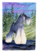 Load image into Gallery viewer, Schnauzer Flag Canvas House Size
