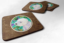 Load image into Gallery viewer, Westie Coasters - Set of 4 Lightweight Foam, Absorbent Drink Coasters
