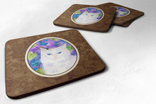 Load image into Gallery viewer, Cat Coasters - Set of 4 Lightweight Foam, Absorbent Drink Coasters