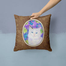 Load image into Gallery viewer, Cat Throw Pillow - 14x14 Decorative Pillow – Art for Your Home &amp; Patio
