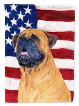 Load image into Gallery viewer, USA American Flag with Bullmastiff Garden Flag – Decorative Outdoor Yard Flag
