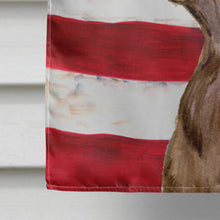 Load image into Gallery viewer, USA American Flag with Field Spaniel Flag Canvas House Size