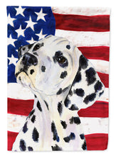Load image into Gallery viewer, USA American Flag with Dalmatian Garden Flag – Decorative Outdoor Yard Flag