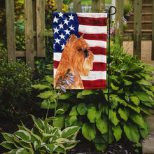 Load image into Gallery viewer, USA American Flag with Brussels Griffon Garden Flag – Decorative Outdoor Yard Flag