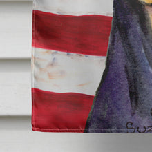 Load image into Gallery viewer, USA American Flag with Doberman Flag Canvas House Size