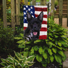 Load image into Gallery viewer, USA American Flag with Australian Kelpie Garden Flag – Decorative Outdoor Yard Flag