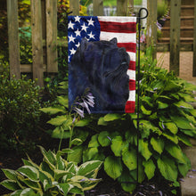 Load image into Gallery viewer, USA American Flag with Chow Chow Garden Flag – Decorative Outdoor Yard Flag