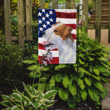 Load image into Gallery viewer, USA American Flag with Jack Russell Terrier Garden Flag – Decorative Outdoor Yard Flag