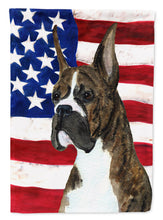Load image into Gallery viewer, USA American Flag with Boxer Flag Canvas House Size
