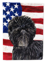 Load image into Gallery viewer, USA American Flag with Affenpinscher Garden Flag – Decorative Outdoor Yard Flag