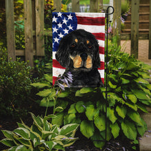Load image into Gallery viewer, USA American Flag with Gordon Setter Garden Flag – Decorative Outdoor Yard Flag