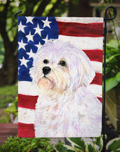 Load image into Gallery viewer, USA American Flag with Maltese Garden Flag – Decorative Outdoor Yard Flag
