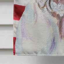 Load image into Gallery viewer, USA American Flag with Bulldog English Flag Canvas House Size