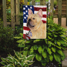 Load image into Gallery viewer, USA American Flag with French Bulldog Garden Flag – Decorative Outdoor Yard Flag