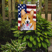 Load image into Gallery viewer, USA American Flag with Corgi Garden Flag – Decorative Outdoor Yard Flag