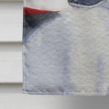 Load image into Gallery viewer, USA American Flag with Rat Terrier Flag Canvas House Size