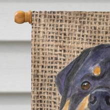 Load image into Gallery viewer, Rottweiler Flag Canvas House Size