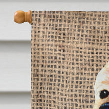 Load image into Gallery viewer, Cocker Spaniel Flag Canvas House Size