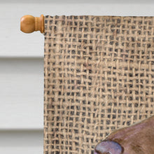 Load image into Gallery viewer, Field Spaniel Flag Canvas House Size