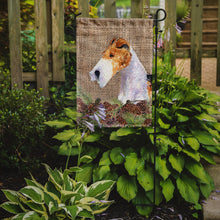 Load image into Gallery viewer, Fox Terrier Garden Flag – Decorative Outdoor Yard Flag