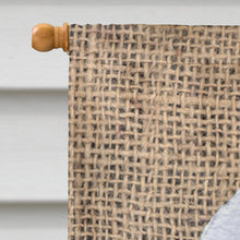 Load image into Gallery viewer, Bedlington Terrier Flag Canvas House Size