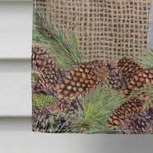 Load image into Gallery viewer, Bedlington Terrier Flag Canvas House Size