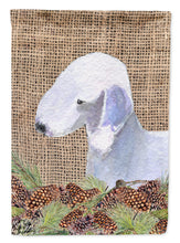 Load image into Gallery viewer, Bedlington Terrier Garden Flag – Decorative Outdoor Yard Flag