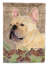 Load image into Gallery viewer, French Bulldog Flag Canvas House Size