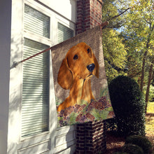 Load image into Gallery viewer, Dachshund Flag Canvas House Size