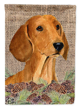 Load image into Gallery viewer, Dachshund Flag Canvas House Size