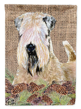 Load image into Gallery viewer, Wheaten Terrier Soft Coated Garden Flag – Decorative Outdoor Yard Flag