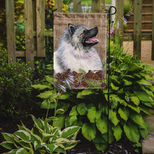 Load image into Gallery viewer, Keeshond Garden Flag – Decorative Outdoor Yard Flag