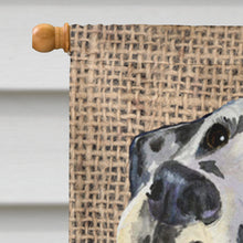 Load image into Gallery viewer, Dalmatian Flag Canvas House Size