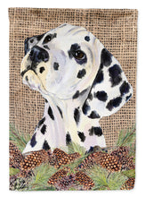 Load image into Gallery viewer, Dalmatian Flag Canvas House Size