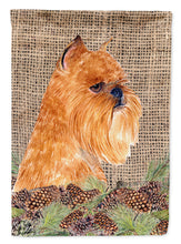 Load image into Gallery viewer, Brussels Griffon Garden Flag – Decorative Outdoor Yard Flag