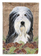 Load image into Gallery viewer, Bearded Collie Garden Flag – Decorative Outdoor Yard Flag