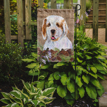 Load image into Gallery viewer, Clumber Spaniel Garden Flag – Decorative Outdoor Yard Flag