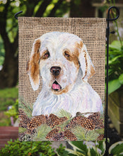 Load image into Gallery viewer, Clumber Spaniel Garden Flag – Decorative Outdoor Yard Flag