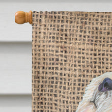 Load image into Gallery viewer, Dandie Dinmont Terrier Flag Canvas House Size
